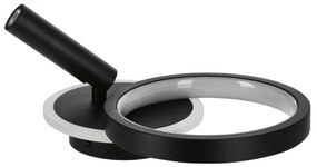 Spot LED de perete MONET LED/16W/230V, negru