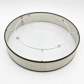 Brilagi - Plafonieră LED BELLADONNA, 36W/230V, Ø 40 cm, crem/stejar