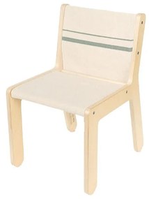 Scaun de copii bej/în culoare naturală Vintage Blue – Lorena Canals