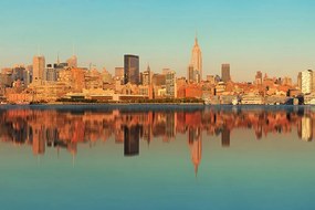 Fototapet reflectarea fermecătoare a New York-ului