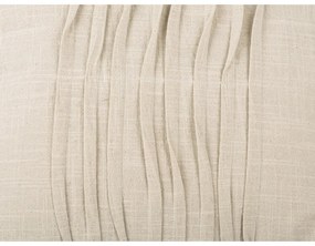 Pernă decorativă din bumbac PT LIVING Wave, 45 x 45 cm, alb
