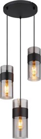 Lustră pe cablu Globo 15718-3 SCARFINA 3xE27/60W/230V