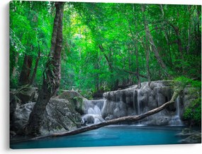 Tablou - Cascada Erawan, Kanchanaburi, Thailanda (70x50 cm)