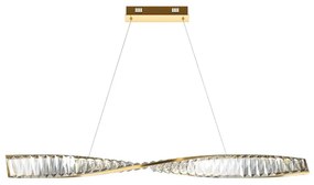 Lustra LED suspendata design modern Krone 100cm