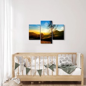 Tablou cu răsăsrit de soare (90x60 cm)