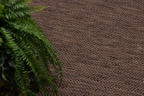 Covor, traversa SISAL SION A5165A Melanj țesute plate maro