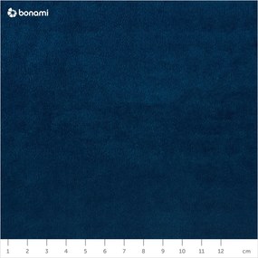 Pat boxspring albastru închis cu spațiu de depozitare 200x200 cm Flip – Ropez