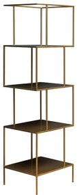 Etajera din metal, cu 4 rafturi, Iscala