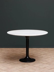 Masa dining, rotunda, din marmura, Walvis