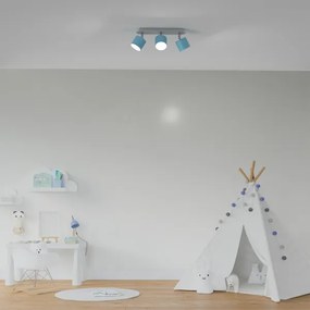 Spot DIXIE 3xGX53/11W/230V albastru