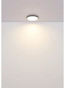 Plafonieră LED Globo 41566-15S NIELSEN LED/15W/230V d. 23 cm negru