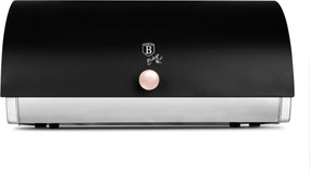 Set cutie paine si 3 recipiente bucatarie Black Rose Edition Berlinger Haus BH 6835