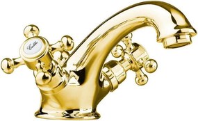 Baterie aurie pentru chiuvetă înaltă Antea – Sapho