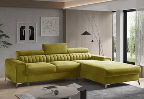 Supermobel Coltar GRAYSON, 278x92x205, velvet mat 38, stanga