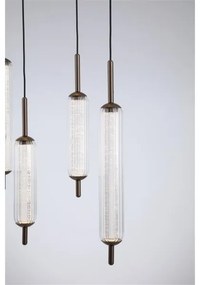 Searchlight 76210-7CL - Pendul LED dimabil pe cablu CATTAIL LED/33W/230V