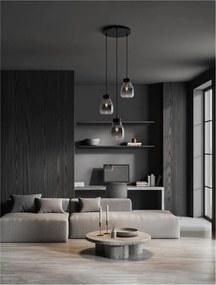 Lustra cu 3 pendule design modern Blaku