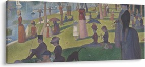 Tablou - Georges Seurat, A Sunday on La Grande Jatte, reproducere (120x50 cm)