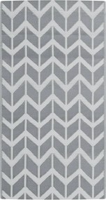 vidaXL Covor de exterior, ARAKIL gri, 80x150 cm, PP