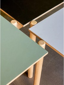 Masă de dining din lemn de stejar 107x190 cm Oblique – Hübsch