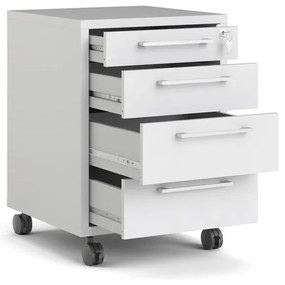 Dulap alb cu încuietoare 48x68 cm Prima – Tvilum