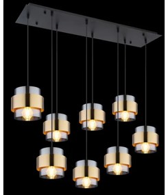 Lustră pe cablu Globo 15560-8H MILLEY 8xE27/60W/230V