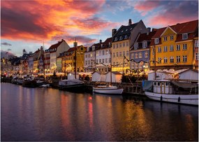 Tablou - Nyhavn, Copenhaga (70x50 cm)