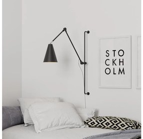 ByRydens 4300530-4002 - Lampă de perete YUKON 1xE27/5W/230V negru