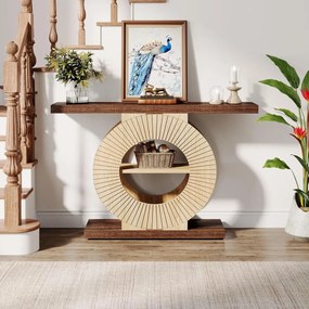 MAM23 - Masa Consola, 100 cm, masuta hol, living, dining, dormitor - Maro