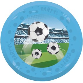 Fotbal Soccer Fans Set de 4 farfurii plate din plastic premium micro 21 cm