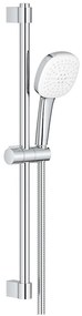 Grohe Tempesta Cube 110 Set dus cu bara 60 cm cu furtun metalic, 2 jeturi