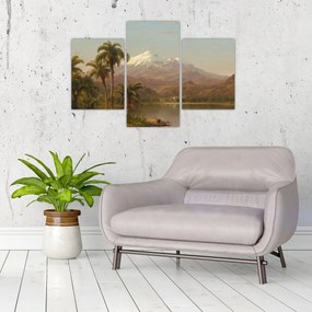 Tablou - Frederic Edwin Church, Tamaca Palms, reproducere (90x60 cm)