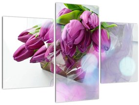 Tablou - buchet de lalele (90x60 cm)