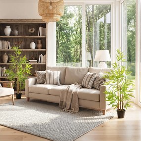 Set 2 Plante de Bambus Artificiale in Ghiveci de 120cm, Decoratiune pentru Casa, Birou, Interior si Exterior Outsunny | Aosom Romania