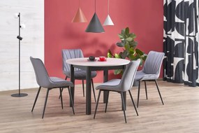 Masa extensibila Ringo casmir/negru L102-142 cm
