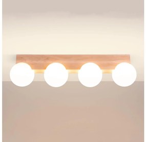 Plafonieră Sollux SL.1685 BULBO 4xG9/8W/230V fag/alb