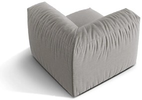 Modul pentru canapea modulară gri deschis (cu colț variabil) Martina – Micadoni Home