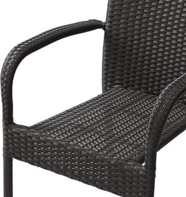Set mobilier de grădină pentru dining AVENBERG TAVOLO maro