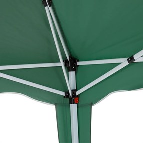 Deuba Foisor de gradina Capri 3x3 m - 2 pereti laterali - verde