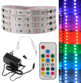 Banda LED RGB MAGIC 2 m, 12W, 230V, reglabilă + telecomandă