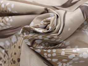 Lenjerie de pat din bumbac PAMPELINO bej Dimensiune lenjerie de pat: 2 buc 70 x 90 cm | 200 x 220 cm