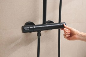 Grohe Vitalio Comfort set de dus perete cu termostat da negru 266962431