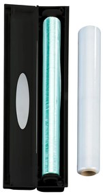 Dispenser folie alimentară / aluminiu Wenko Black Outdoor Kitchen, negru