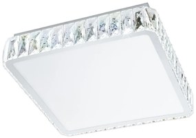 Eglo 95542 - Plafonieră reglabilă cu cristale TELLUGIO-S LED/24W/230V