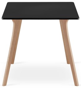 Masa de sufragerie neagra, MONTI 120x80 cm