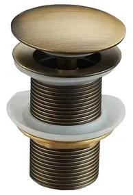 Mexen dop click-clack rotund, Bronz antic - 79910-30