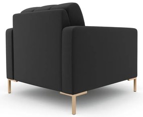 Fotoliu gri închis Bali – Cosmopolitan Design