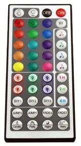 Controller RGB IR 44 taste cu muzica, 6A, Tuya Smart WiFi + Bluetooth, DC12-24V, IP20, Optonica