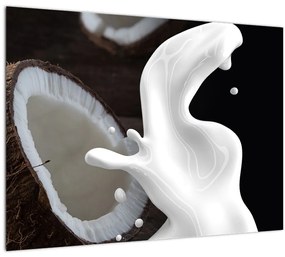 Tablou - laptele de cocos (70x50 cm), în 40 de alte dimensiuni noi