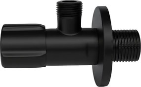 Robinet coltar 02 1 2   x 3 8   negru