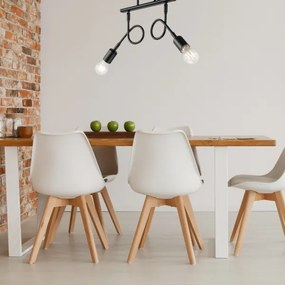 Lustră aplicată HARRY 2xE27/60W/230V